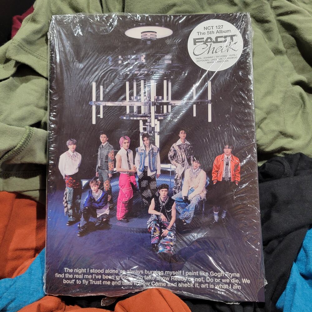NCT 127 Fact Check Photobook Version, New, Broken Seal